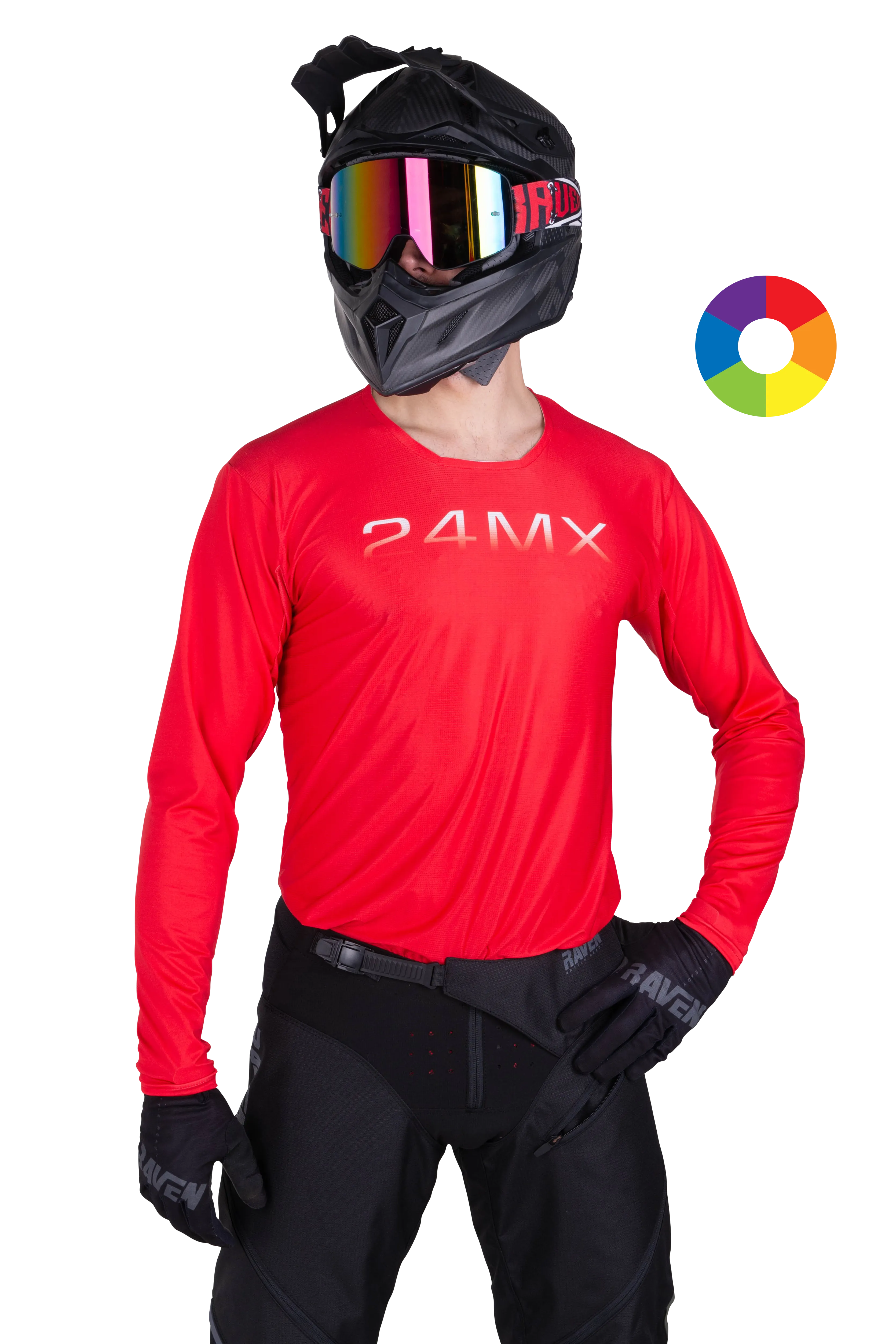 Camiseta de Cross 24MX SEVERE