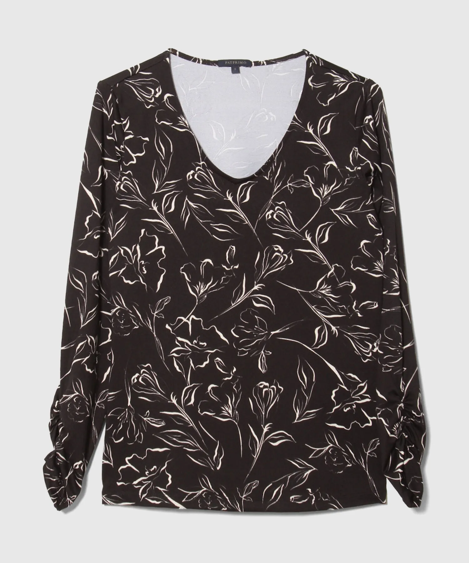 Camiseta Manga Larga Estampada-