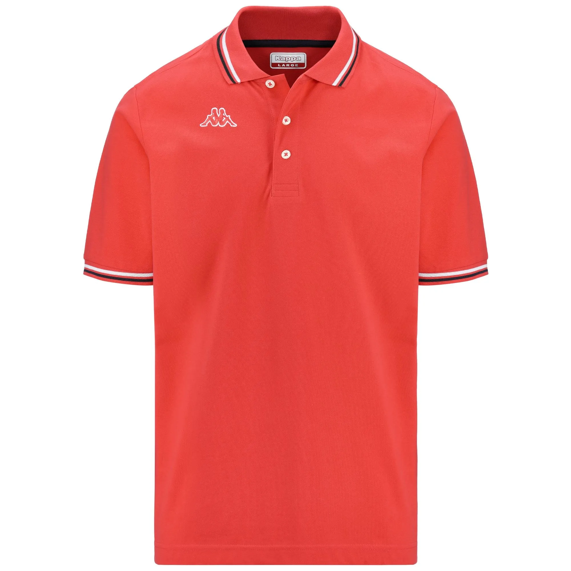 LOGO MALTAX 5 MSS ROJO CORAL-AZUL MARINO-BLANCO